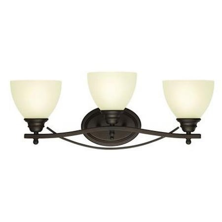Westinghouse Westinghouse 6303400 Elvaston Three Light Indoor Wall Fixture; Oil Rubbed Bronze 6303400